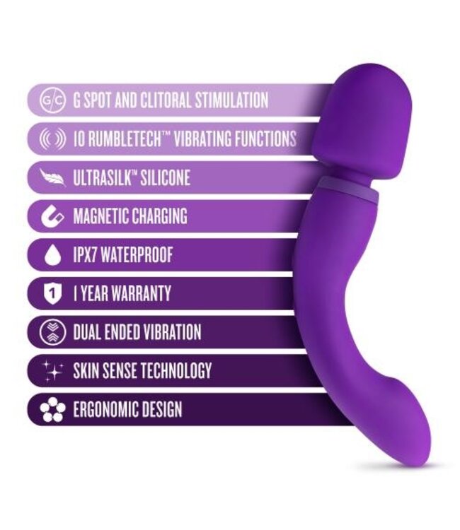 Wellness - Dual Sense Vibrator - Paars