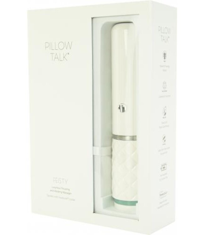 Pillow Talk - Feisty Stotende Vibrator - Teal