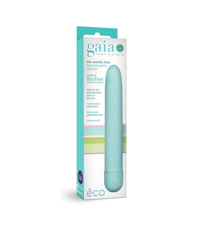 Gaia Eco Vibrator - Blauw