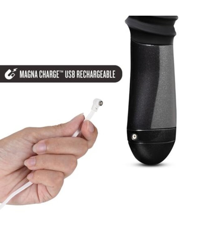 Temptasia - Lazarus Stotende Dildo - Zwart