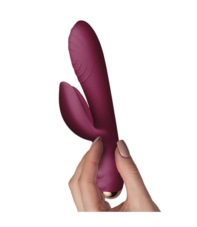 EveryGirl Rabbit Vibrator - Burgundy