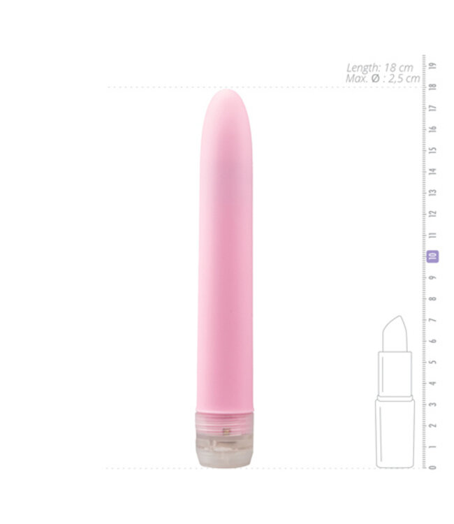 Velvet Touch Vibrator - Zachtroze