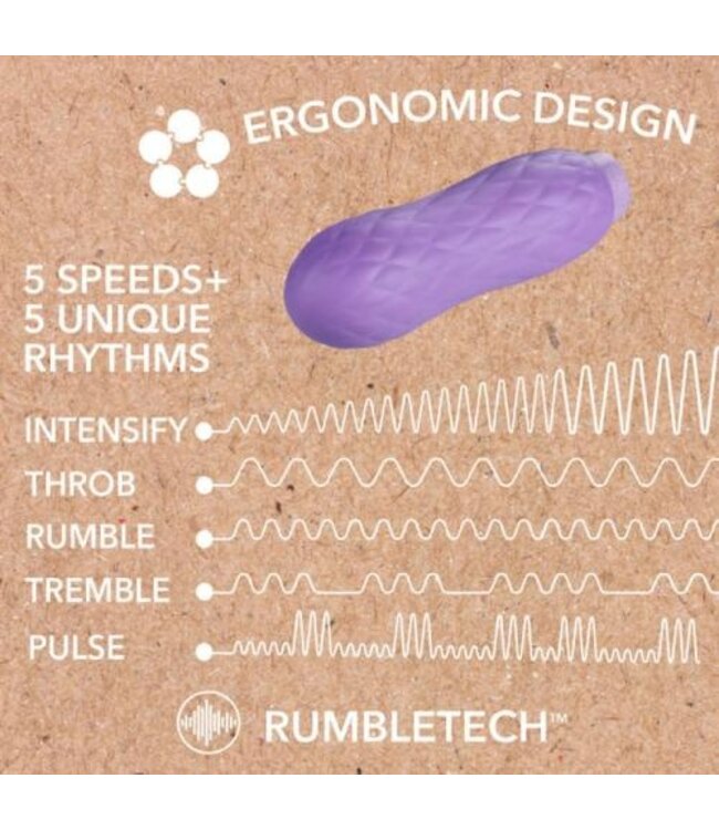 Gaia Eco Bliss Vibrator - Lila