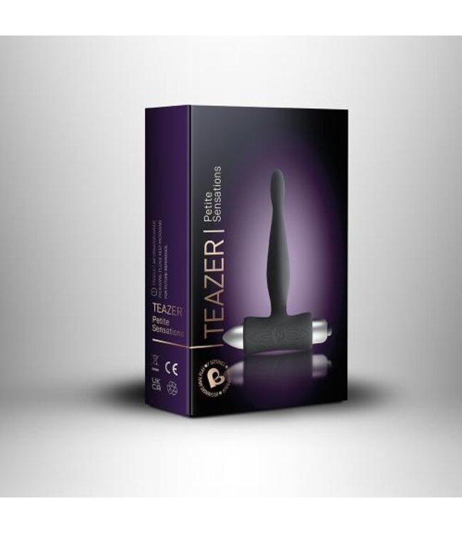 Teazer Petite Sensations Anaal Plug - Zwart
