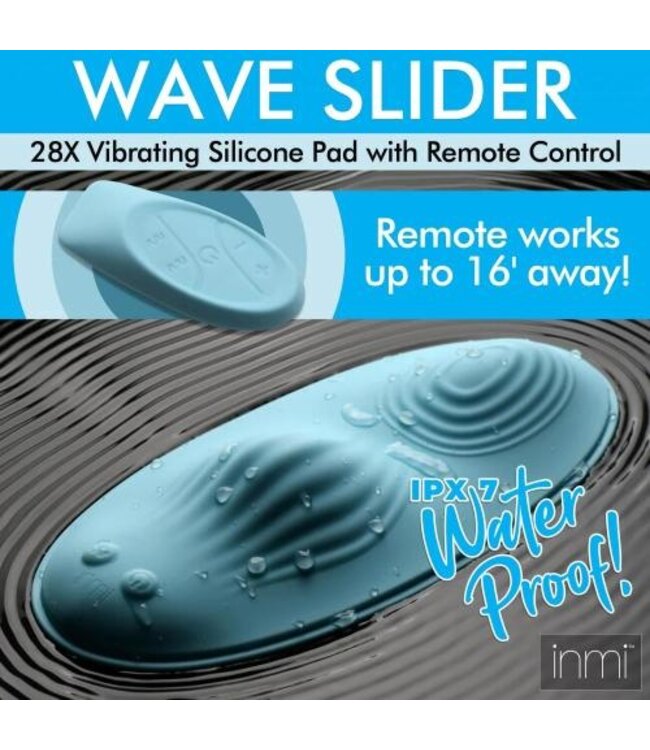 In Wave Slider Vibrerende Pad met Afstandsbediening