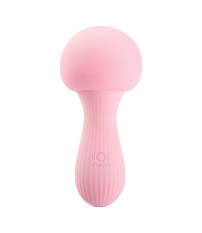 OTOUCH - Mushroom Siliconen Wand Vibrator - Roze