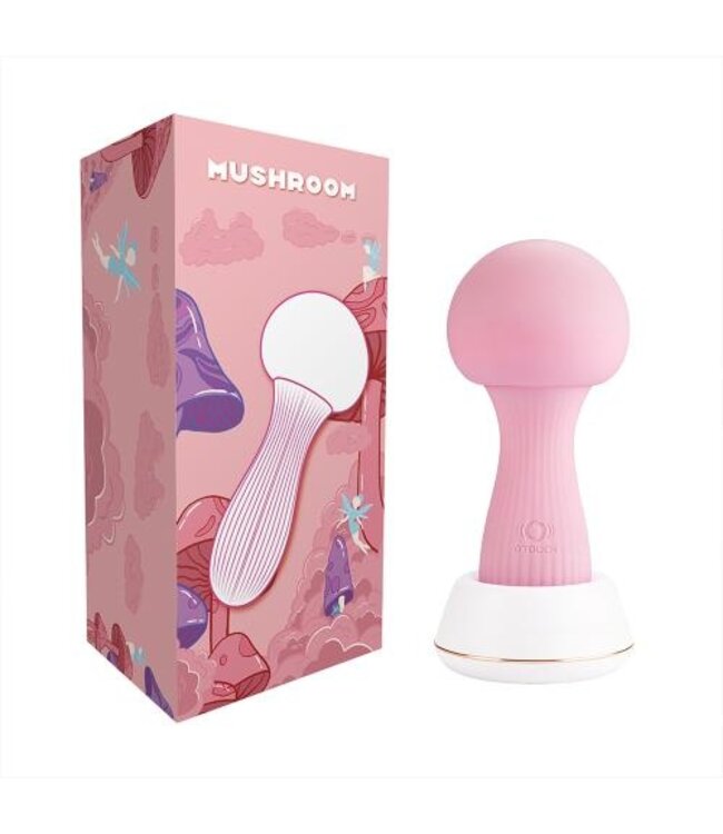 OTOUCH - Mushroom Siliconen Wand Vibrator - Roze