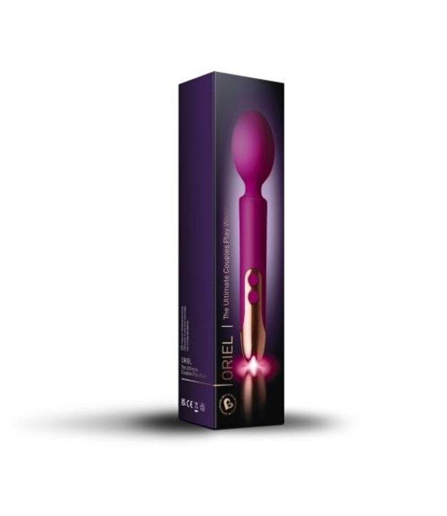 Oriel - Oplaadbare Wand Vibrator - Fuchsia