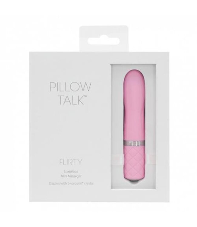 Pillow Talk - Flirty Mini Vibrator - Roze