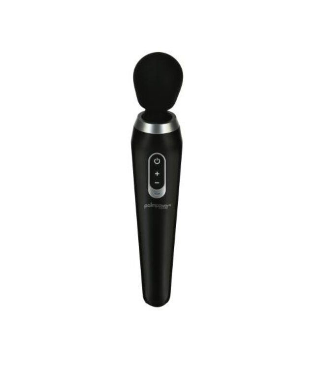 Palm Power -  Extreme Wand Vibrator - Zwart
