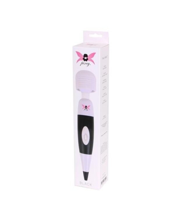 Pixey Wand Vibrator - Zwart