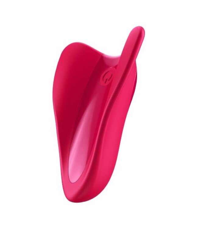 Satisfyer High Fly Vingervibrator - Rood