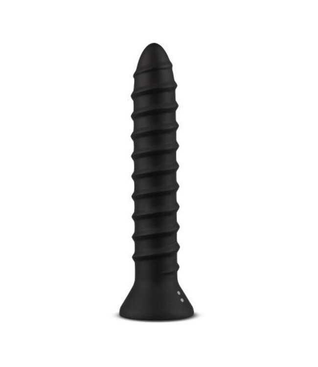 Screwed Plug Anaal Vibrator - Large