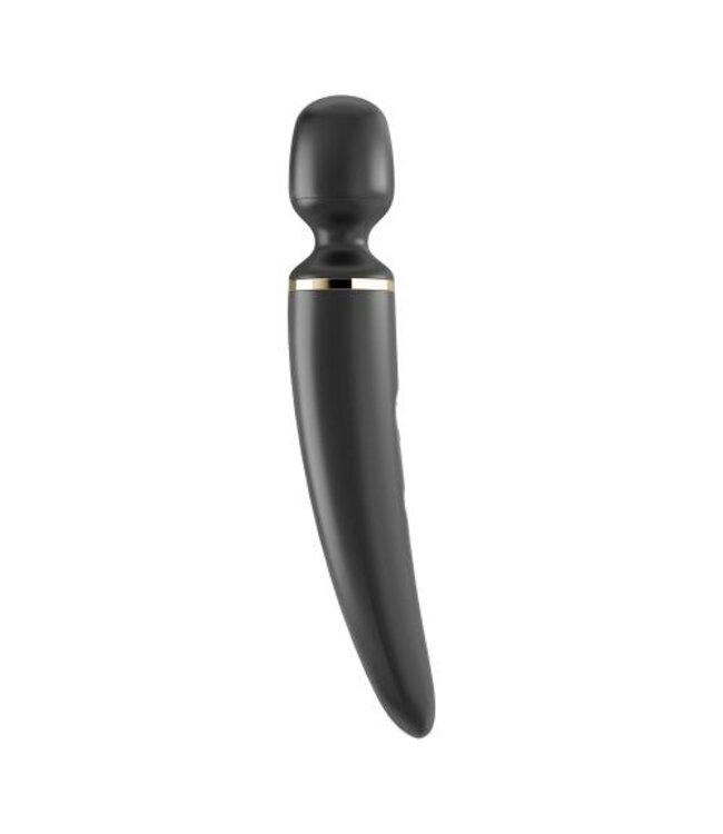 Satisfyer Wand-er Woman - Zwart/Goud