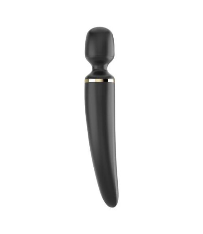 Satisfyer Wand-er Woman - Zwart/Goud