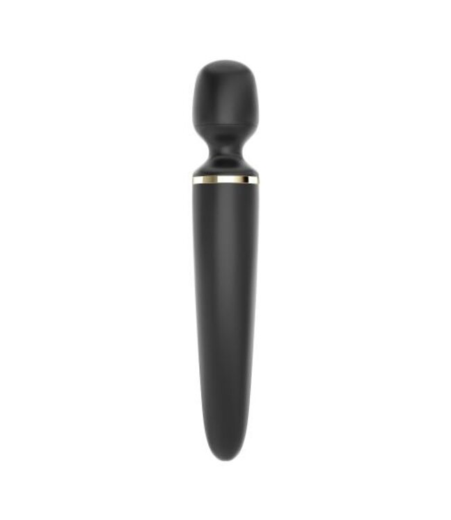 Satisfyer Wand-er Woman - Zwart/Goud