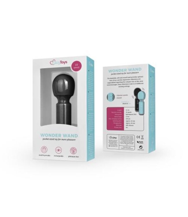 Mini Vibe Wand Vibrator - Zwart