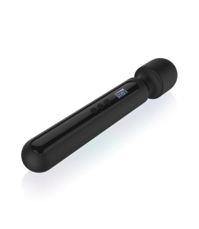 BLAQ - Digitale Super Wand Vibrator - Zwart