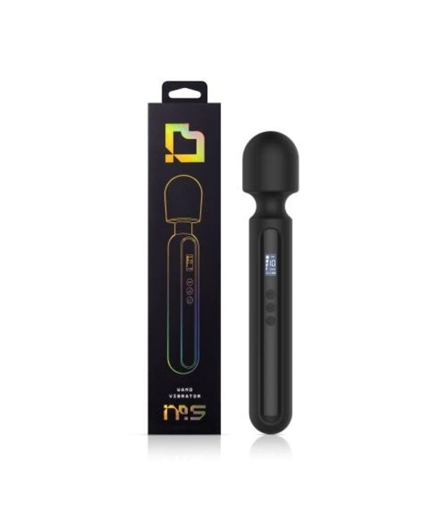 BLAQ - Digitale Wand Vibrator - Zwart