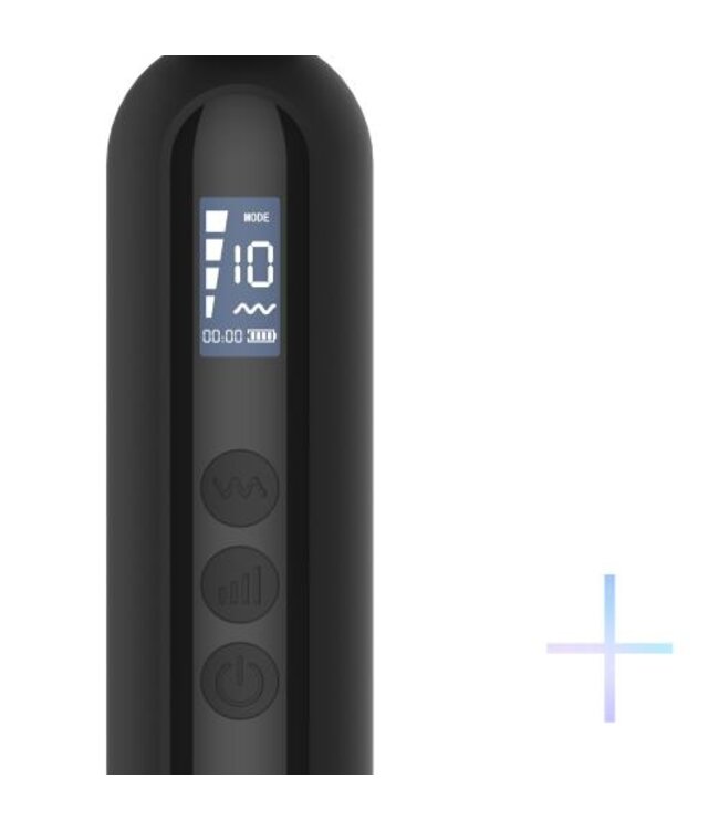 BLAQ - Digitale Wand Vibrator - Zwart