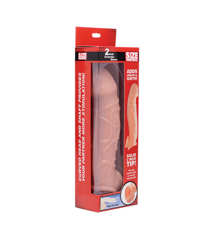 Flesh Extender Gebogen Penissleeve