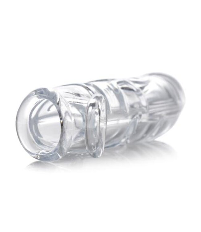 Clear Extender Gebogen Penissleeve