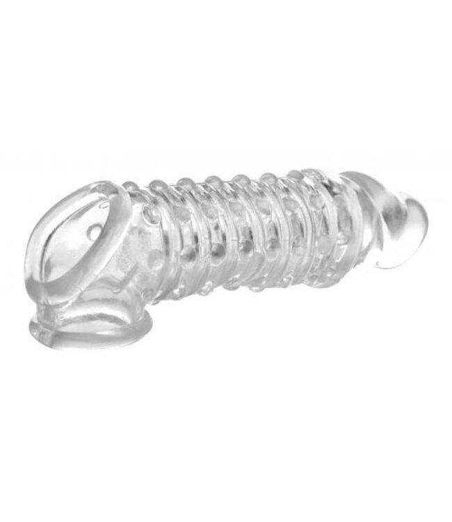 Size Matters - Penis Verlengende Sleeve - Transparant