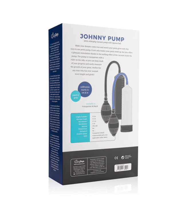 Penispomp Met Knijpbal - Zwart