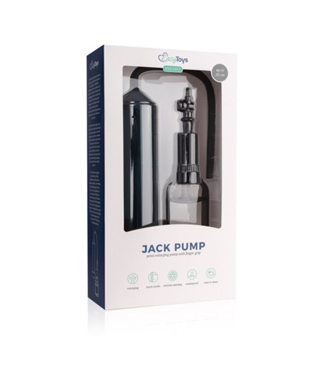 Penispomp Met Grippomp - Zwart