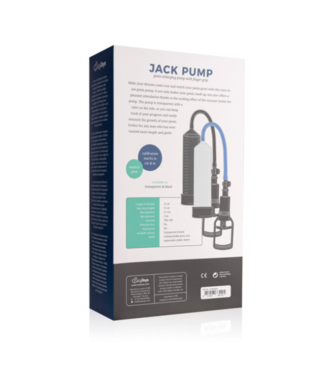 Penispomp Met Grippomp - Zwart