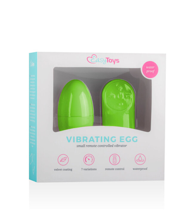 EasyToys - Vibrerend Ei - Groen