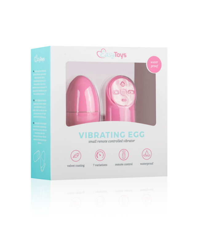 EasyToys - Vibratie Ei - Roze