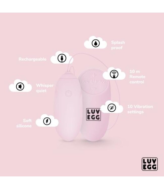 LUV EGG - Roze