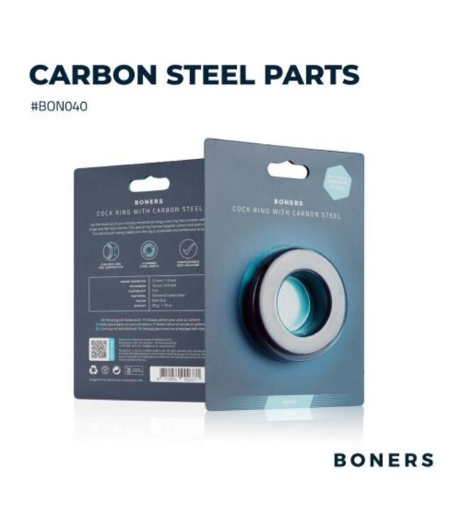 Boners Cockring Met Stalen Kern