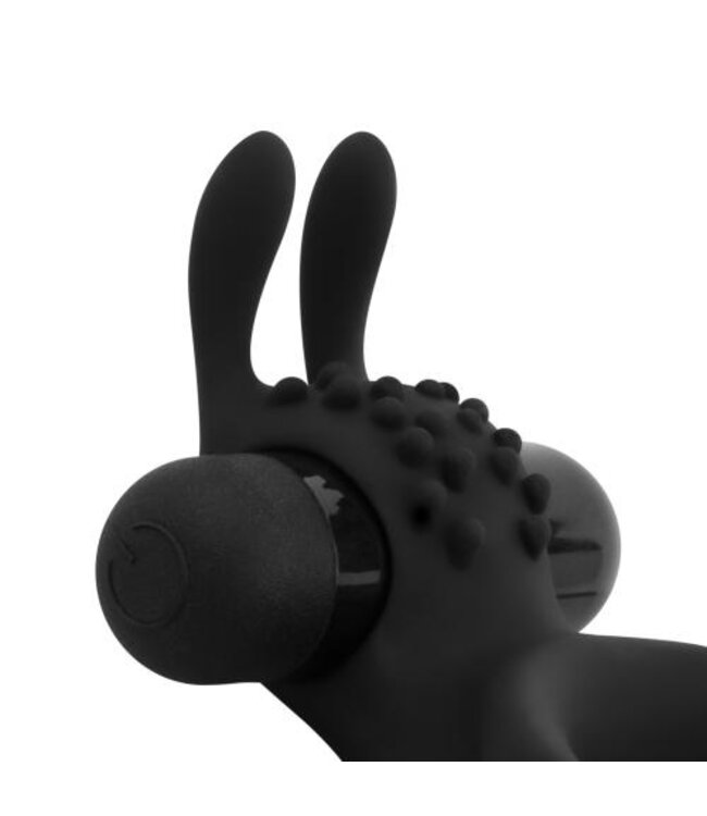 Share Ring - Dubbele Vibrerende Cockring Met Rabbit Oortjes