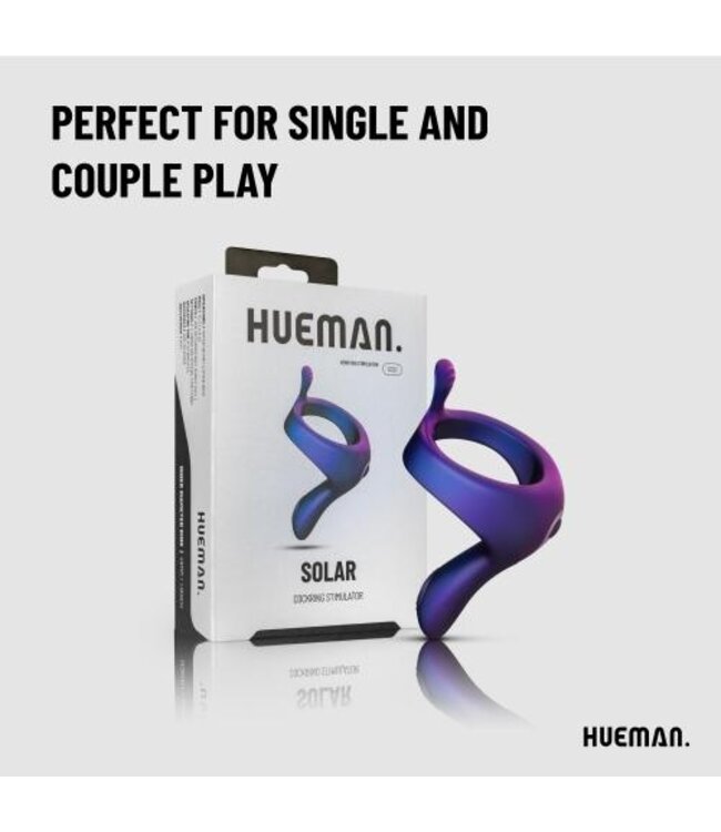 Hueman - Vibrerende Strap-on Cockring