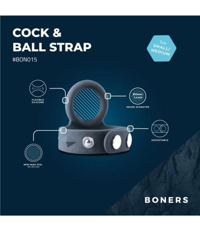 Boners Cock & Ball Strap - S/M