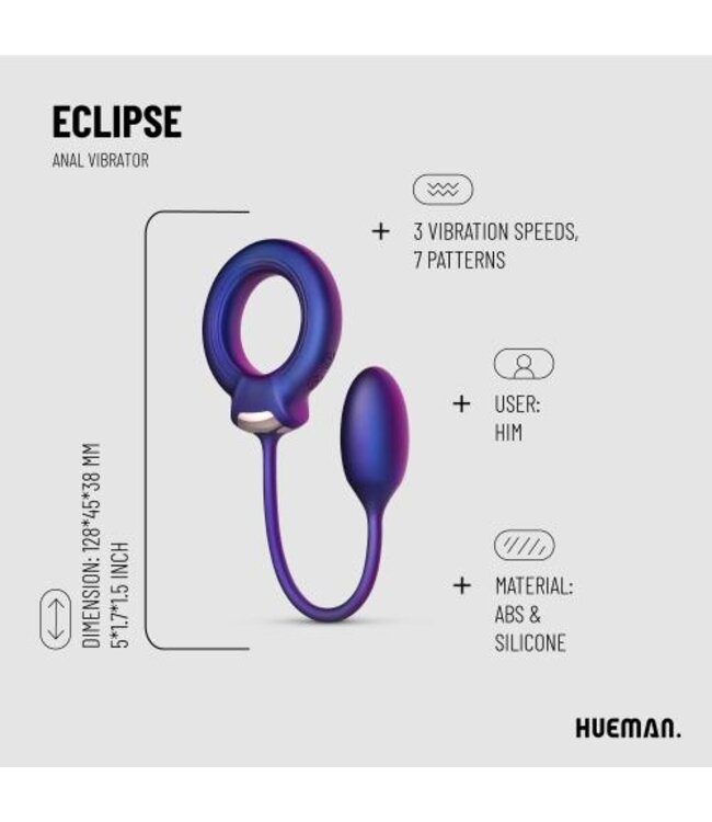 Hueman - Cockring met Anaal Bal