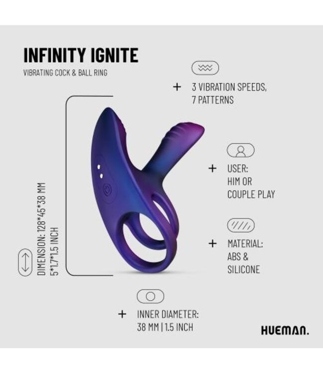 Hueman - Vibrerende Cockring