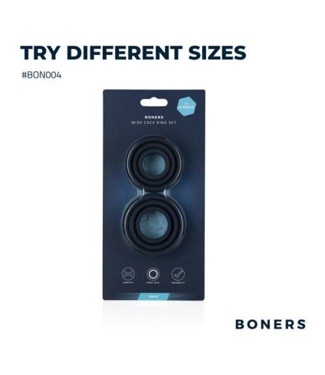 Boners 6-Delige Cockring Set