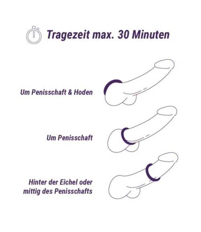 Boners 6-Delige Cockring Set