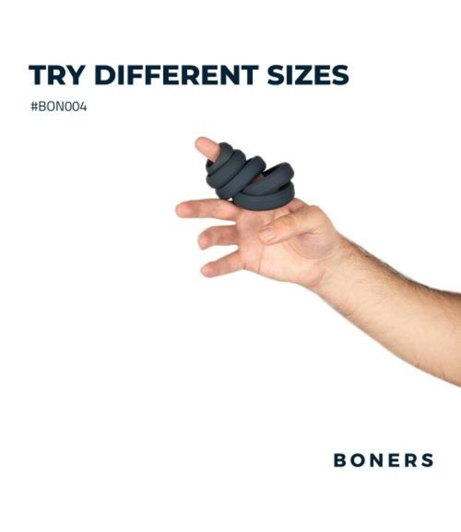 Boners 6-Delige Cockring Set