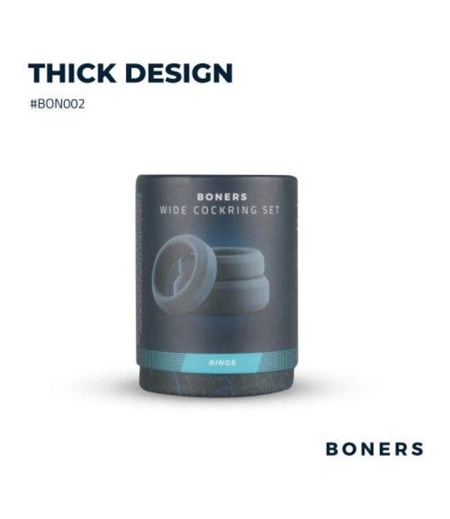Boners Cockring Set 3-delig