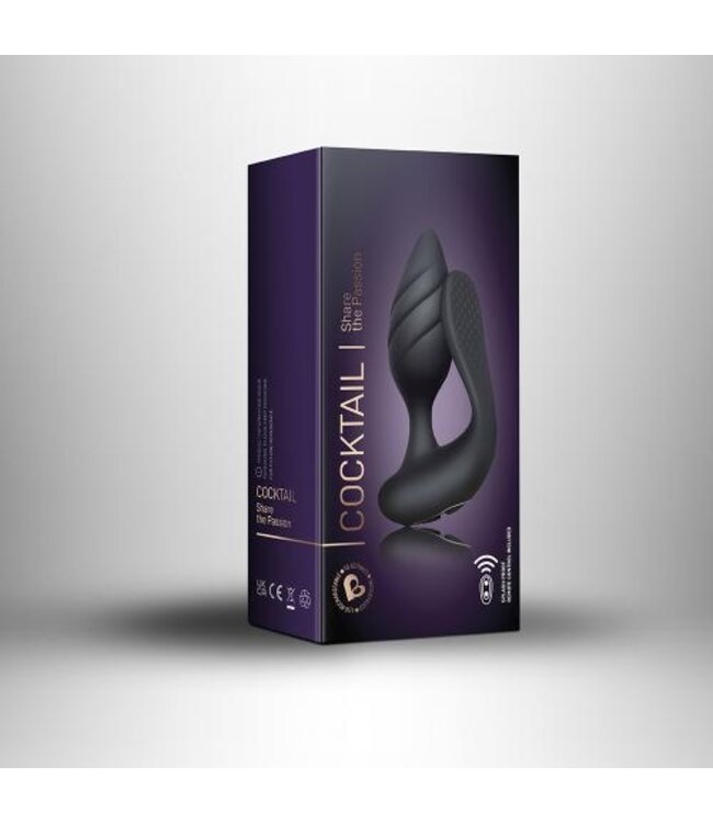 Rocks-Off - Cocktail Koppelvibrator - Zwart