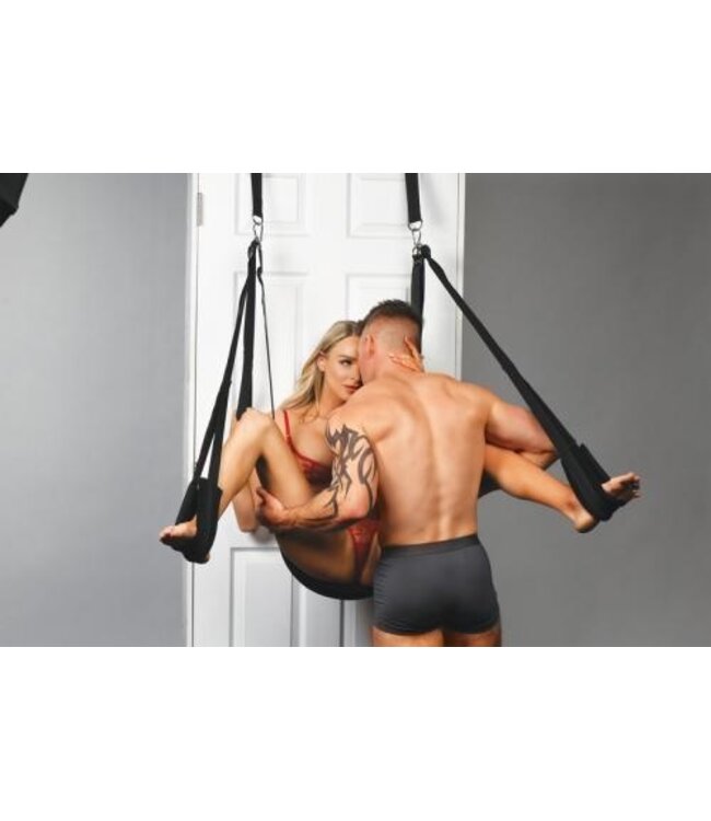 Lover's Deur Schommel - Zwart