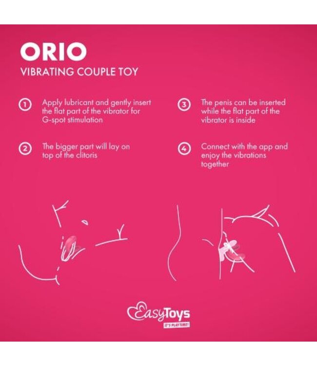 EasyConnect - Koppelvibrator Orio app gestuurd