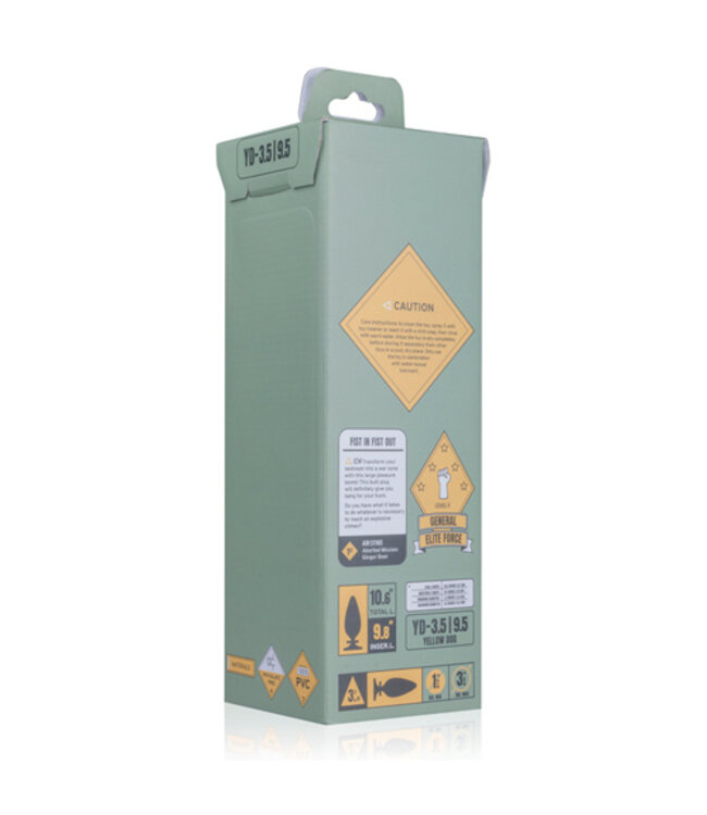 BUTTR - Yellow Dog Butt Plug