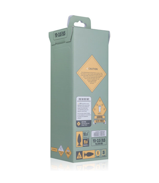 BUTTR - Yellow Dog Butt Plug