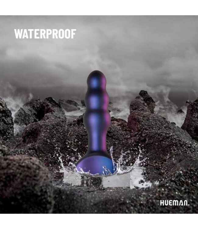 Hueman - Space Invader Vibrerende en Stotende Buttplug