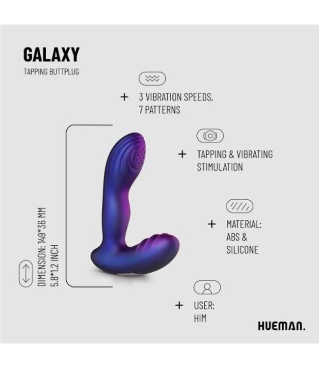 Hueman - Tappende Buttplug